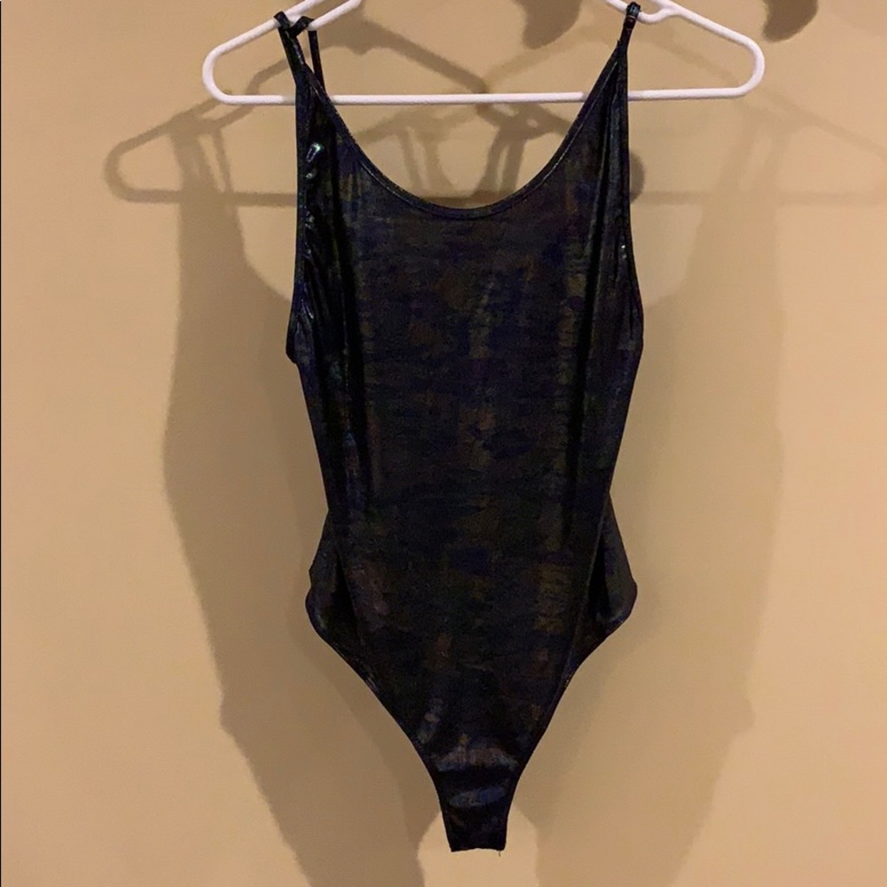 Rainbow “Oil Effect” Bodysuit